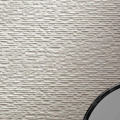 Long Beach White Stripe Matt Ceramic Tile – 320x900mm