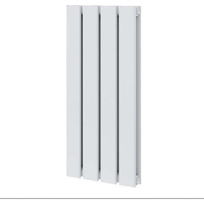 Michigan White Double Horizontal Flat Panel Radiator - 600 x 272mm