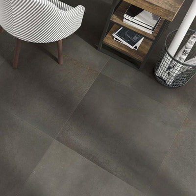 Monterey Grafito Porcelain Tile - 600 x 600mm