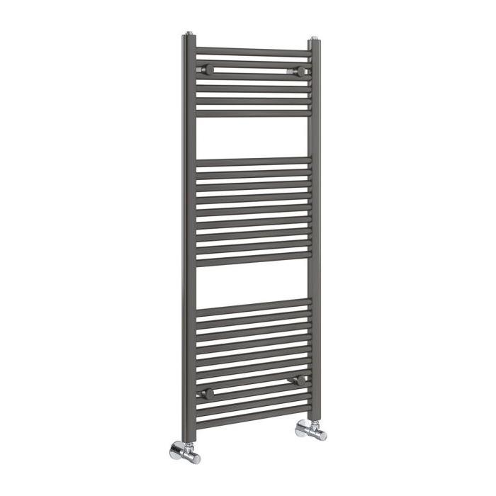 North Carolina 1200 x 400mm Heated Towel Rail – Anthracite