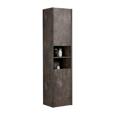 Oscar Metallic Wall Hung Tall Storage Cabinet