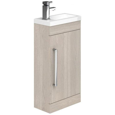 Veto Light Elm Floorstanding Vanity Unit & Ceramic Basin - Interiors Home Stores