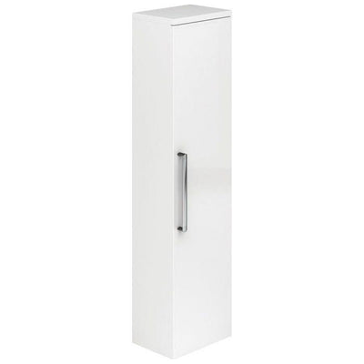 Veto Wall Mounted Tall Storage Unit in Gloss White - Interiors Home Stores