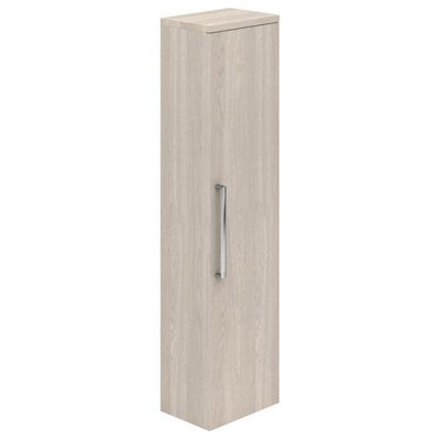 Veto Wall Mounted Tall Storage Unit in Light Elm - Interiors Home Stores