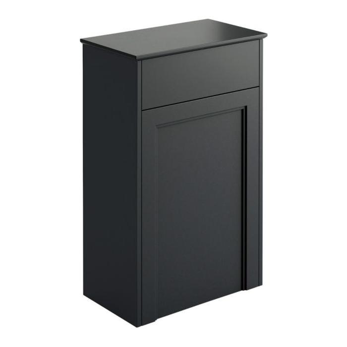 Louise WC Unit in Matt Black