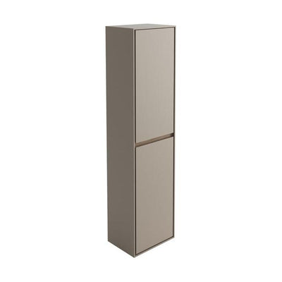 Windsor Wall Mounted Tall Storage Cabinet in French Oak - Interiors Home Stores