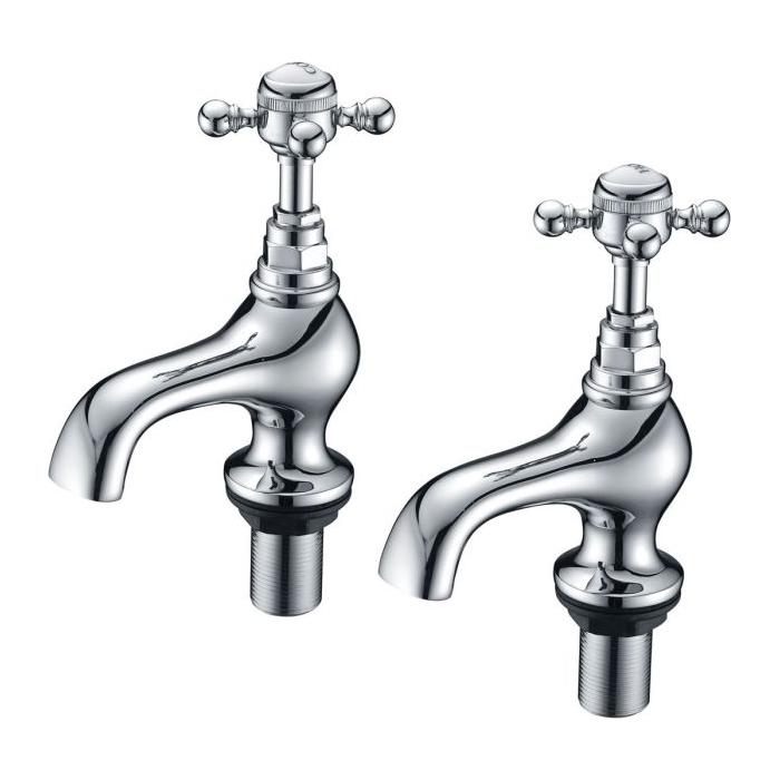 Winston Bath Pillar Taps - Chrome – Interiors Home Stores